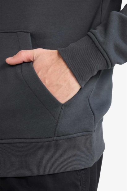 Regular Fit Long Sleeve Hoodie