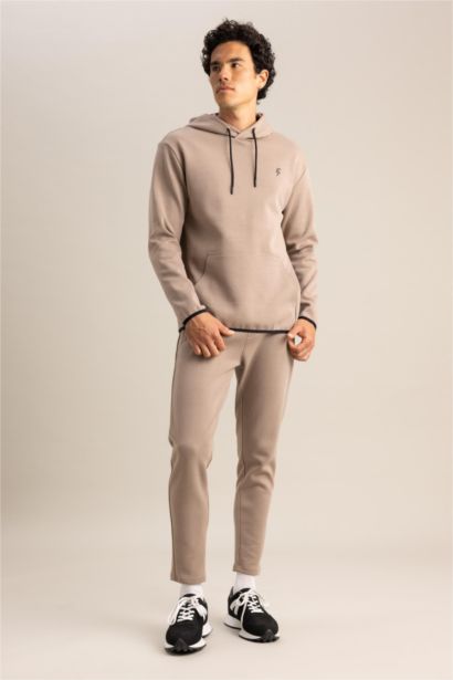 Defacto Fit Standard Fit Hooded Sweatshirt with Pocket