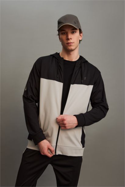 Defacto Fit Standard Fit Scuba Diver Fabric Cardigan