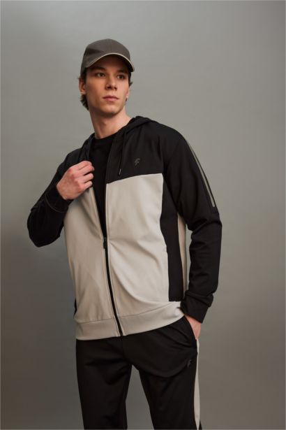 Defacto Fit Standard Fit Scuba Diver Fabric Cardigan