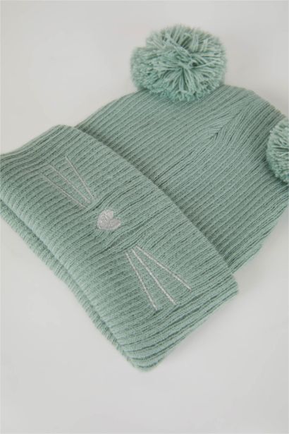Béret Pompon Pour Fille