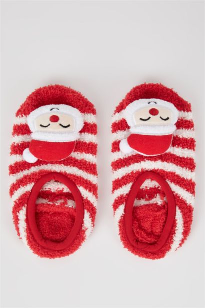 Chaussettes Courtes En Coton Sur Le Thème De Noël Pour Garçon