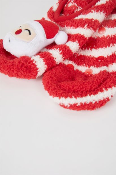 Chaussettes Courtes En Coton Sur Le Thème De Noël Pour Garçon