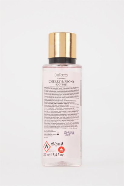 Спрей для тела Cherry&peony с цветочным ароматом для женщин 250 мл