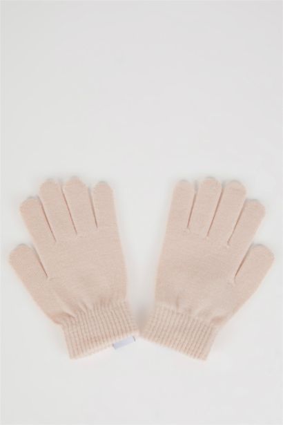 Girl Unicorn Woven Labeled Gloves