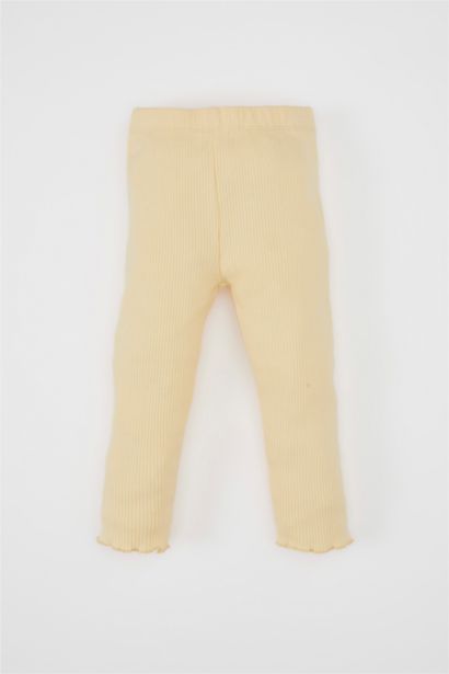 Baby Girl Floral Ribbed Camisole T-Shirt Top Bottom 2 Piece Set