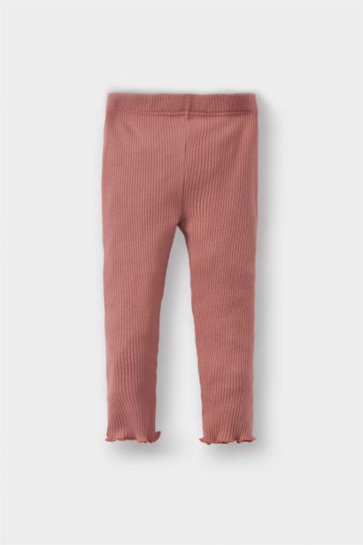 Baby Girl Floral Long Sleeve Ribbed Camisole 2 Piece Set