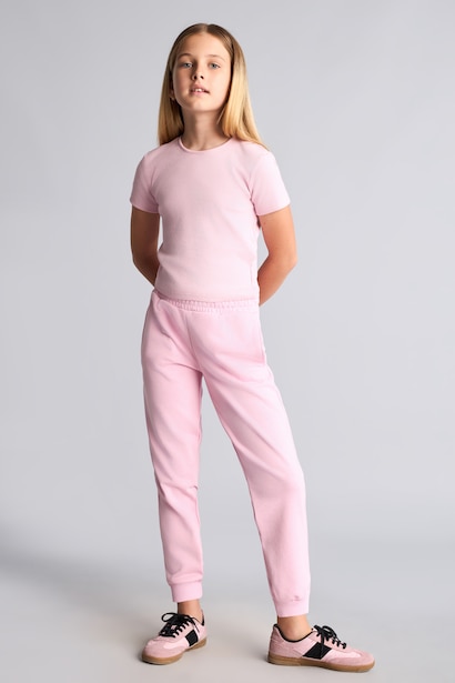 Girl Elastic Waist Jogger Sweatpants
