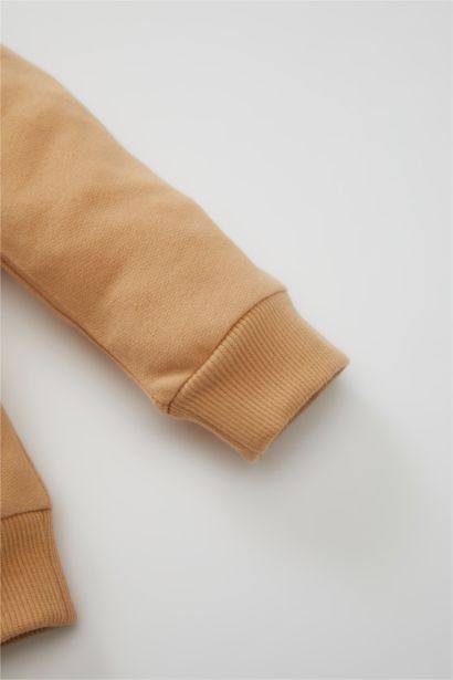 طقم بيبي اولادي ملون سويت شيرت وسويت بانتس قصة عادية - قطعتين