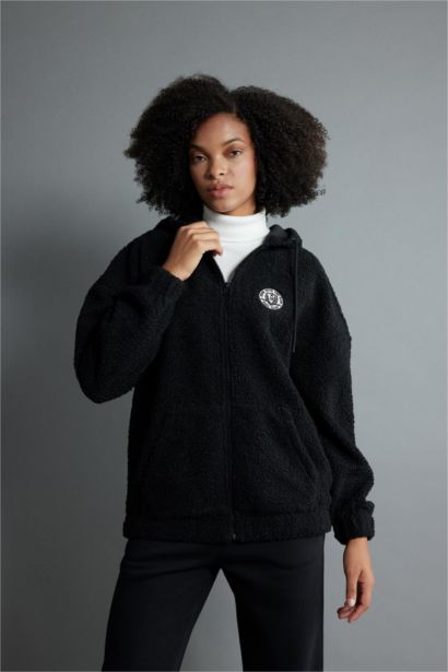 үлкен пішім бас киімді шерпа Кардиган