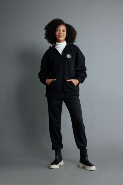 үлкен пішім бас киімді шерпа Кардиган