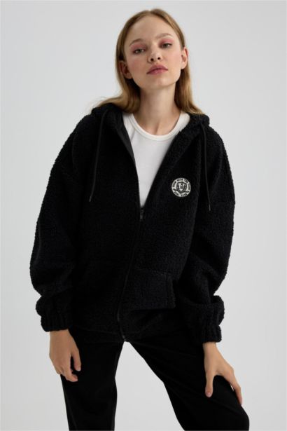 үлкен пішім бас киімді шерпа Кардиган