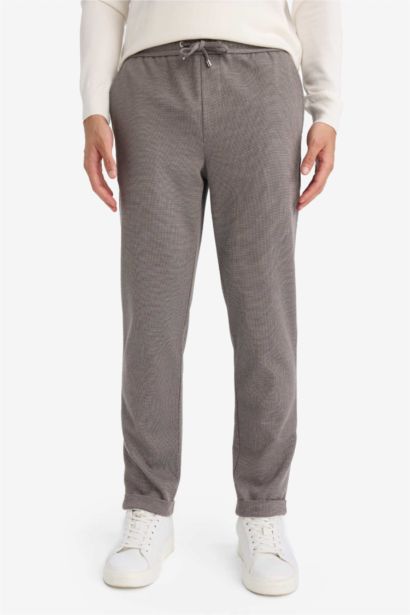 Tailored Fit Double Hem Trousers