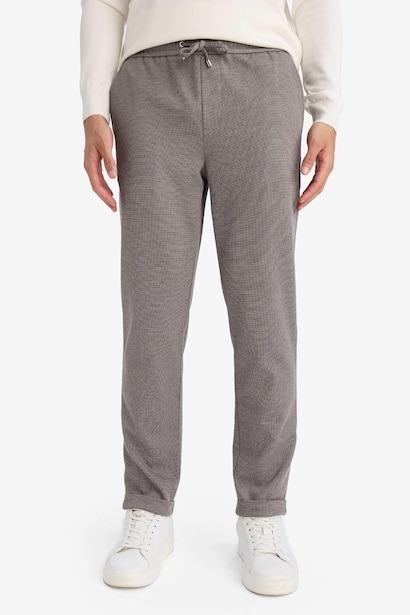 Tailored Fit қайырмалы балақты шалбар