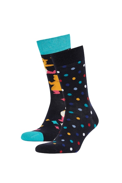 2 piece Cotton Funny Socks