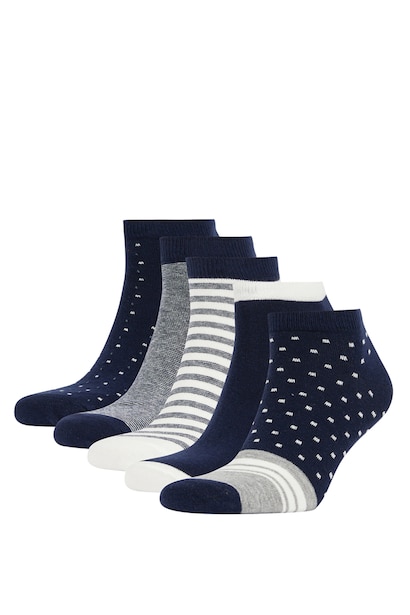5 Piece Cotton Short Socks