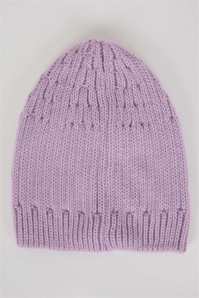 Ensemble écharpe et bonnet basiques pour fille