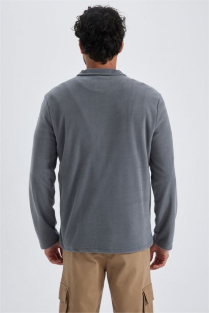 Regular Fıt Polar Sweatshirt