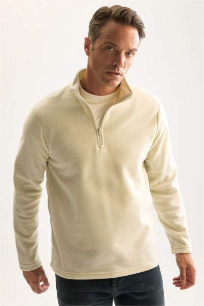 Regular Fıt Polar Sweatshirt