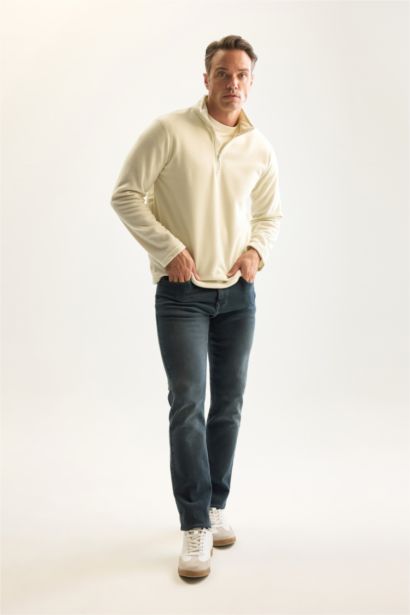 Regular Fıt Polar Sweatshirt