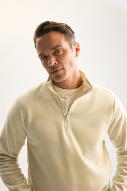 Regular Fıt Polar Sweatshirt