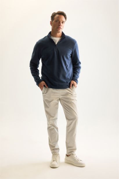 Regular Fıt Polar Sweatshirt