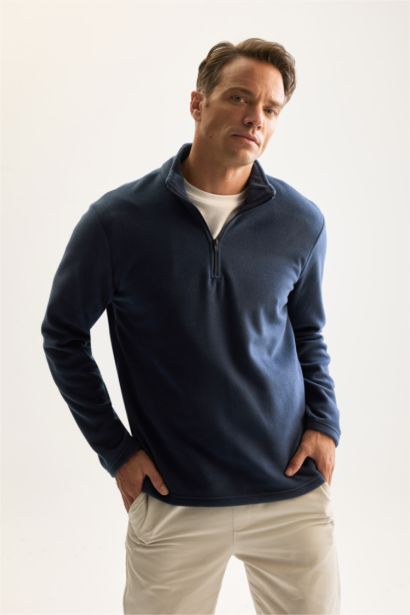 Regular Fıt Polar Sweatshirt