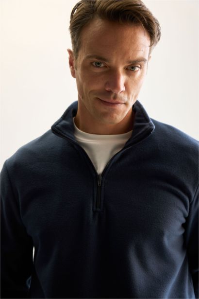 Regular Fıt Polar Sweatshirt