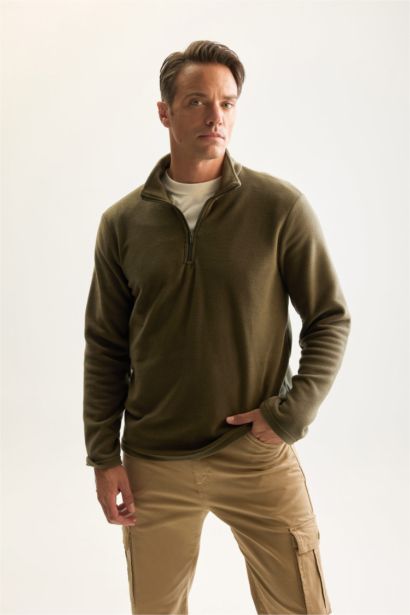 Regular Fıt Polar Sweatshirt