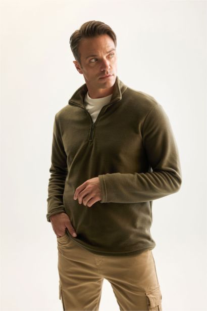 Regular Fıt Polar Sweatshirt