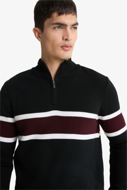 Standard Fit Turtleneck Knitwear Pullover