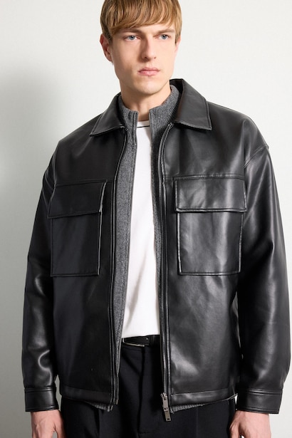 Su İtici Oversize Mont