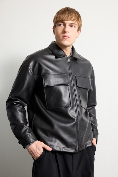 Su İtici Oversize Mont