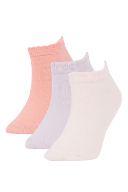 جوارب قصيرة قطن من 3 قطع