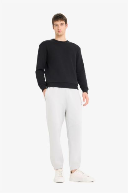 بنطرون بجامة رياضي مطبوع قصة عادية برجل مطاطي