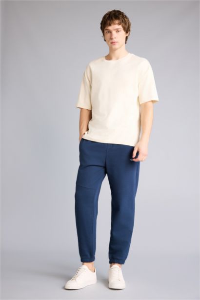 بنطرون مطبوع قصة عادية بجيب