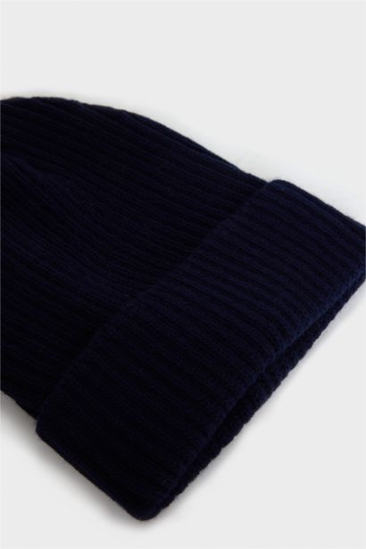 Baby Boy Woven Labeled Beanie
