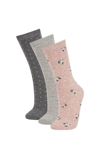 3 piece Cotton Long sock