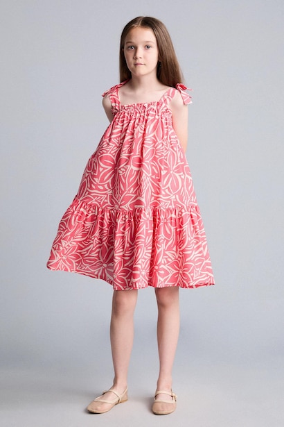 Strappy Woven Dress