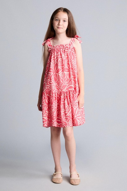 Strappy Woven Dress