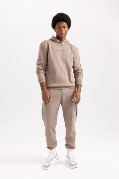 Джоггеры стандартного кроя из плотной ткани, DeFactoFit