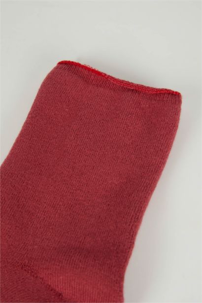 Әйелдерге мақта терри шұлықтары