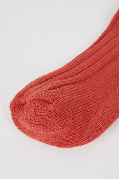 Зимние носки из хлопка для женщин