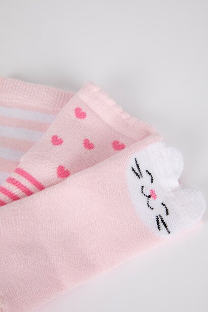 Baby Girl 3 piece Terry Socks