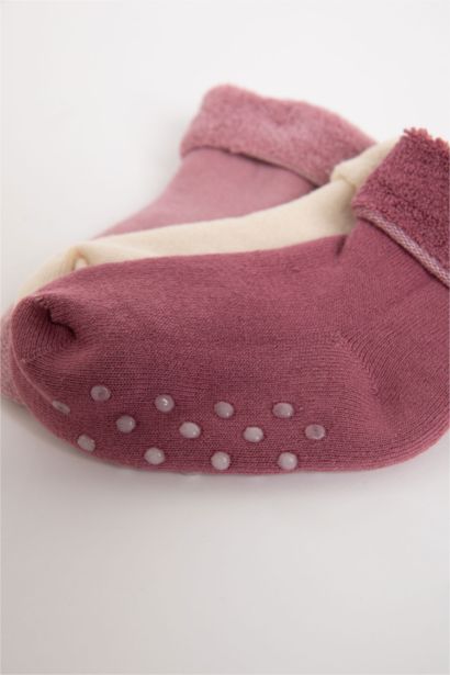 Baby Girl Cotton 3 Pack Long Socks