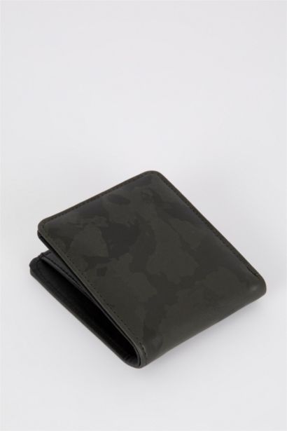 Man Faux Leather Wallets