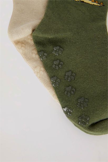 جوارب طويل قطن من 3 قطع