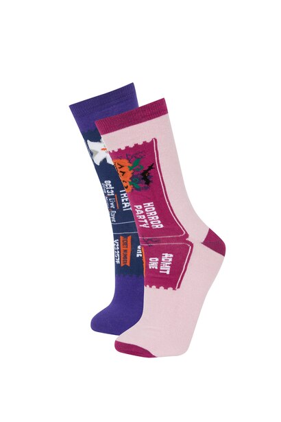 2 piece Cotton Long sock