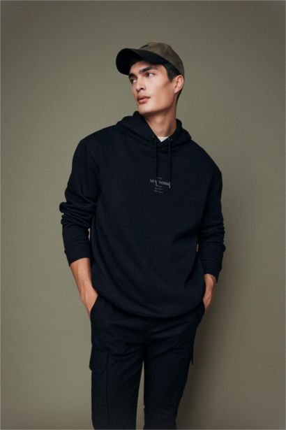 Relax Fit Thick Sweatshirt Fabric Sweatshirt