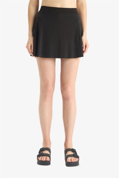 Fall in Love Skirted Swim Shorts